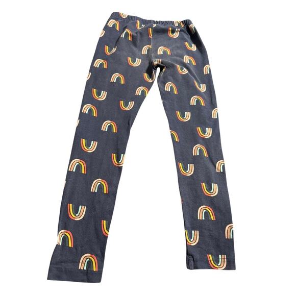 Hanna Andersson Retro Rainbows in Navy Pajama Pants Size 140 (10Y) Slim Fit - Picture 4 of 4